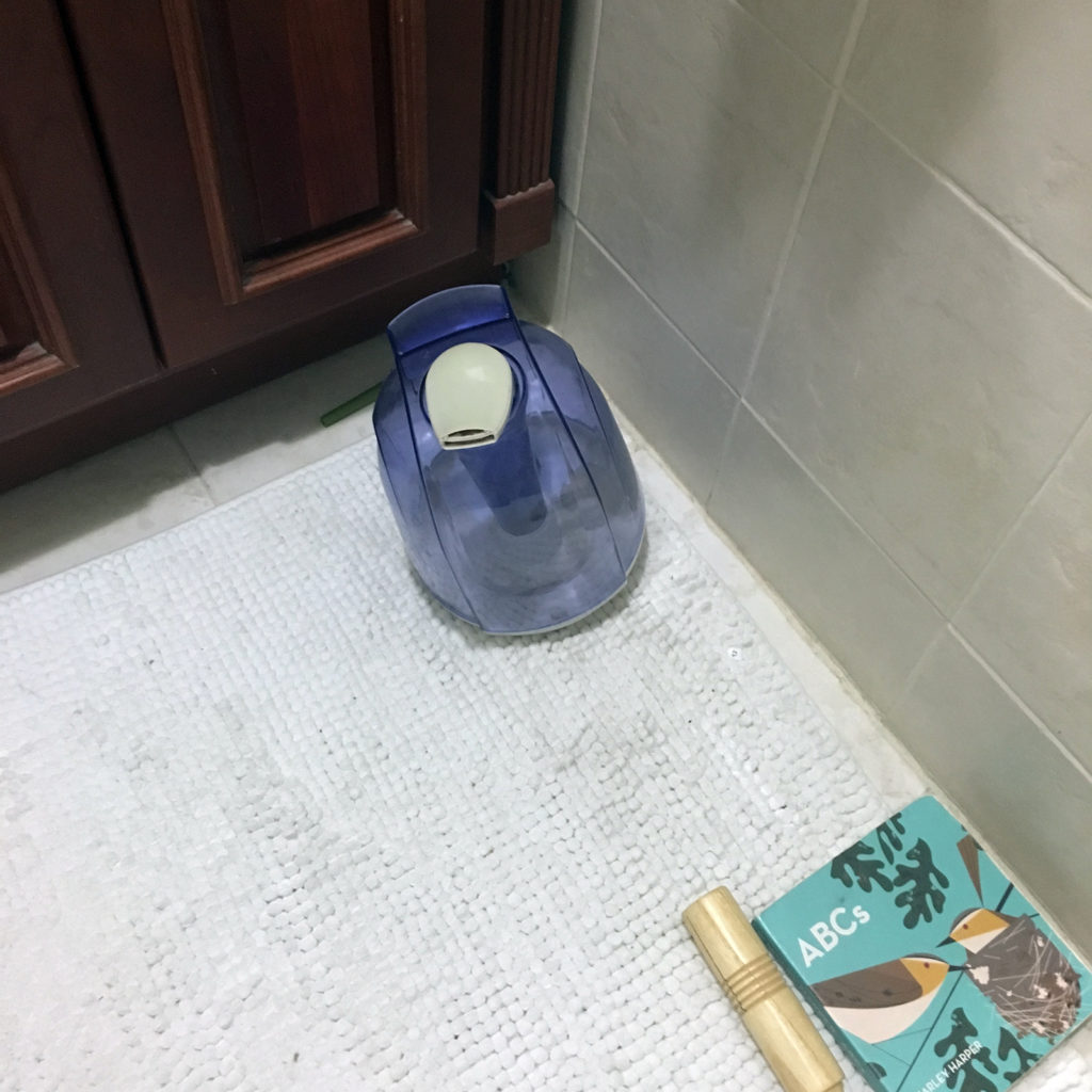 Water tank from a humidifier