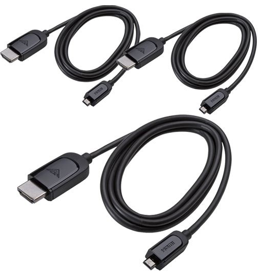 3-Pack HDMI Cables