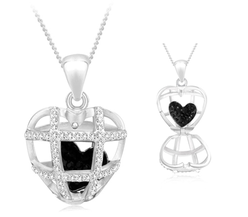 Crystal Heart Pendant