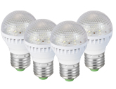 4 Pack 7 LED Light Bulbs