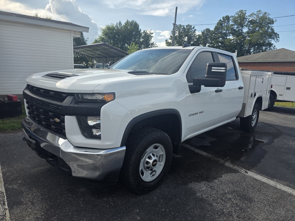 White 2022 Chevrolet Silverado 2500HD Pickup Truck Four-Wheel Drive Automatic