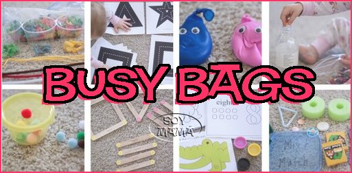 Busy bags o Bolsas para descubrir