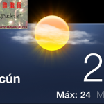 Dia 22 Temperatura de hoy