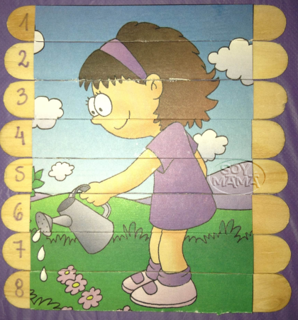 rompecabezas numerado