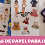 Muñecas de papel para imprimir