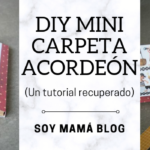 DIY Mini carpeta acordeón