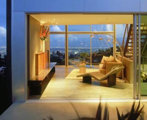 view of the living area