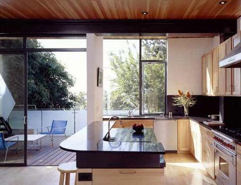a perfect u-shape kitchen