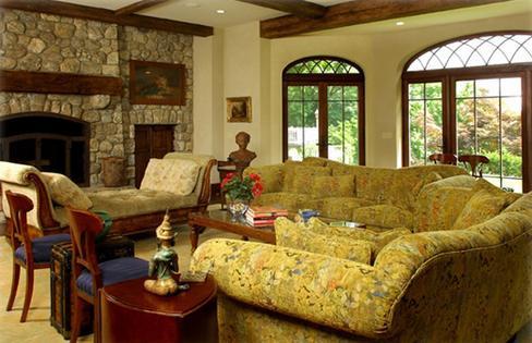 a cozy living area