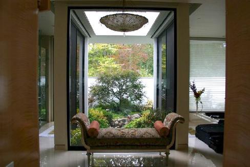 master bath garden