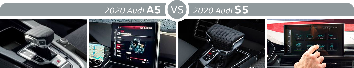 2020 Audi A5 vs 2020 Audi S5 Features 2020 Audi A5 vs 2020 Audi S5 Features