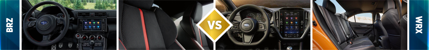 2022 BRZ vs WRX Features 2022 BRZ vs WRX Features