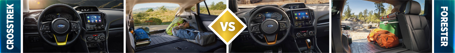 2022 Crosstrek vs 2022 Forester Features 2022 Crosstrek vs 2022 Forester Features