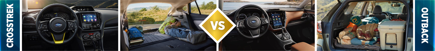 2022 Subaru Crosstrek vs 2022 Subaru Outback Features 2022 Subaru Crosstrek vs 2022 Subaru Outback Features