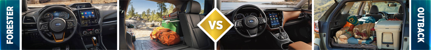 2022 Subaru Forester vs Subaru Outback Features 2022 Subaru Forester vs Subaru Outback Features