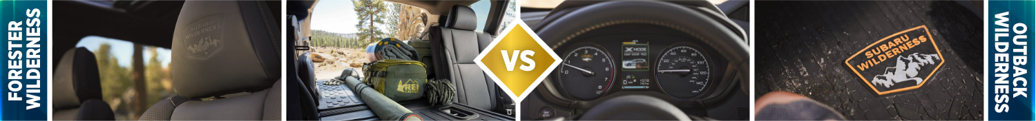 2022 Subaru Forester Wilderness vs 2022 Subaru Outback Wilderness Features 2022 Subaru Forester Wilderness vs 2022 Subaru Outback Wilderness Features