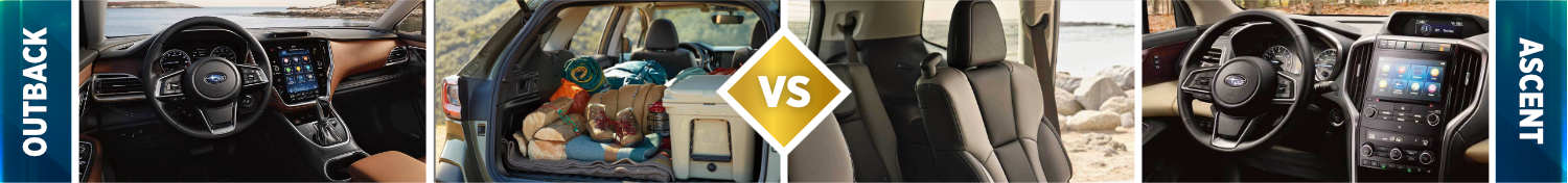 2022 Subaru Outback vs Subaru Ascent Features 2022 Subaru Outback vs Subaru Ascent Features