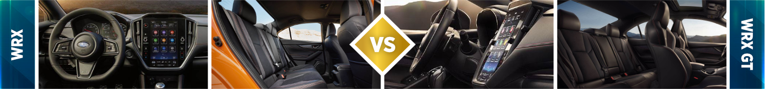 2022 Subaru WRX vs Subaru WRX GT Features 2022 Subaru WRX vs Subaru WRX GT Features