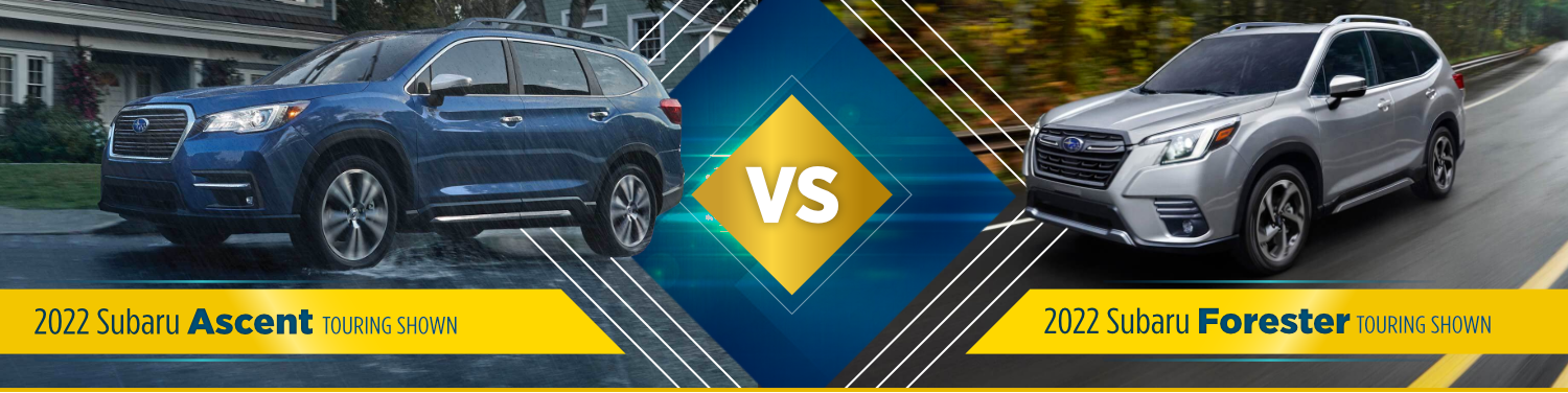 2022 Outback vs 2022 Forester Comparisons in Shingle Springs, CA 2022 Ascent vs 2022 Forester Comparisons in Shingle Springs, CA
