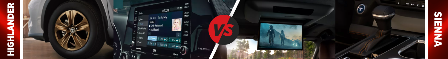 2022 Toyota Highlander vs 2022 Sienna Features Comparison 2022 Toyota 4Runner vs 2022 Sequoia Features Comparison