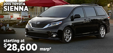 View details on the New 2015 Toyota Sienna at Eddy's Toyota View details on the New 2015 Toyota Sienna at Eddy's Toyota