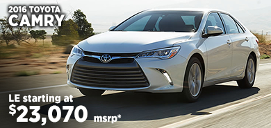 View details on the New 2016 Toyota Camry at Eddy's Toyota View details on the New 2016 Toyota Camry at Eddy's Toyota