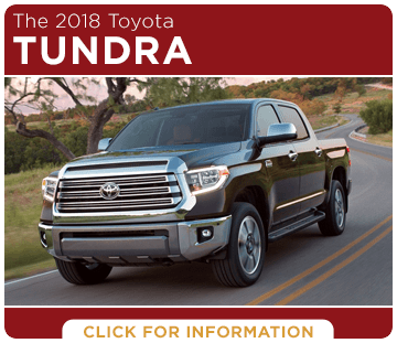 Click to learn more about the 2018 Tundra model at Eddy's Toyota of Wichita Click to learn more about the 2018 Tundra model at Eddy's Toyota of Wichita