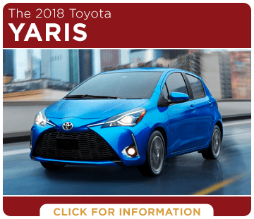 Click to learn more about the 2018 Yaris model at Eddy's Toyota of Wichita Click to learn more about the 2018 Yaris model at Eddy's Toyota of Wichita