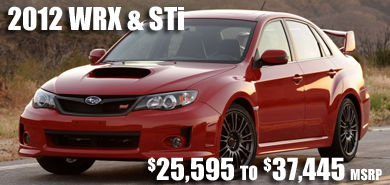 2012 Subaru WRX & STi at Tucson Subaru, Arizona, Sierra Vista, Casas Abodes, Casa Grande, Phoenix