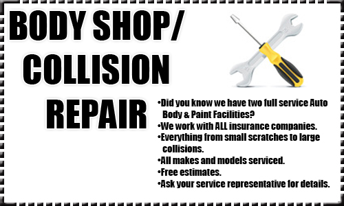 Portland Chevrolet body shop and collision repair, service special, maintenance, repair, portland, vancouver, beaverton, oregon city