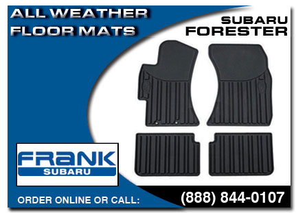 San Diego, subaru, all weather floor mats, forester, accessories, parts, specials