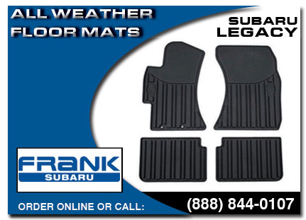 San Diego, subaru, all weather floor mats, legacy, accessories, parts, specials