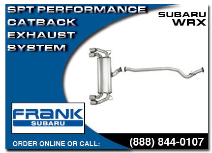 San Diego, subaru, spt performance catback exhaust system, wrx / sti, accessories, parts, specials
