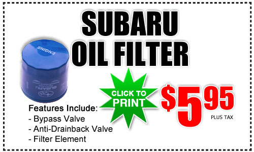 Subaru Oil Filter Special oil filter, subaru, parts, special, national city, california