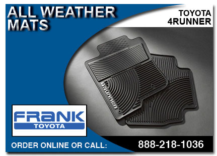 4 runner all weather floor mats