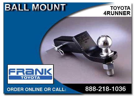 4 runner ball mount