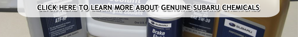 Subaru Automotive Chemicals at Frank Subaru in San Diego, California