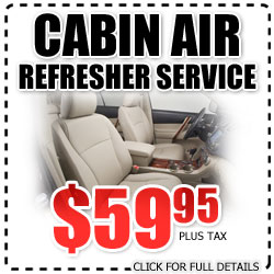 cabin, air, ac filter, subaru, service, specials, discounts, authorized, certified, sante fe, national city, california