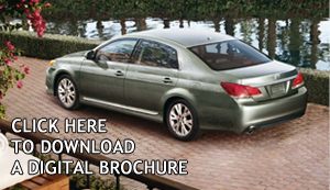 Official Toyota Avalon Online Brochure