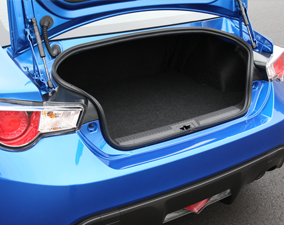 2013 Subaru BRZ Trunk Cargo Space