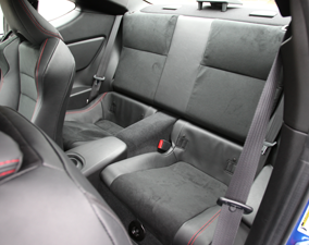 2013 Subaru BRZ Rear Passenger Seating