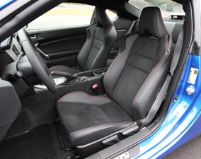 2013 Subaru BRZ Front Leather Seating