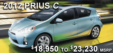 2012 Toyota Prius c at Frank Toyota serving National City, California, San Diego, Kearny Mesa, Chula Vista, El Cajon