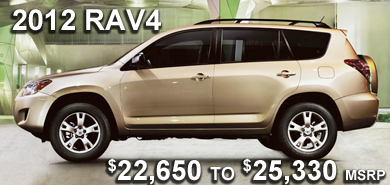2012 Toyota RAV4 at Frank Toyota serving National City, California, San Diego, Kearny Mesa, Chula Vista, El Cajon