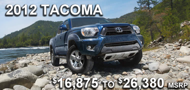 2012 Toyota Tacoma at Frank Toyota serving National City, California, San Diego, Kearny Mesa, Chula Vista, El Cajon