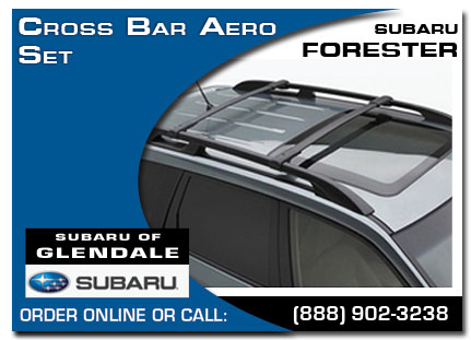 Los Angeles, subaru, cross bar aero set, forester, accessories, parts, specials