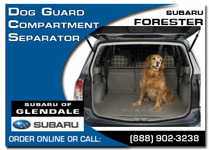 Los Angeles, subaru, dog guard, compartment separator, forester, accessories, parts, specials