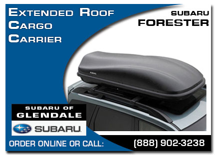 Los Angeles, subaru, roof cargo carrier, extended, forester, accessories, parts, specials