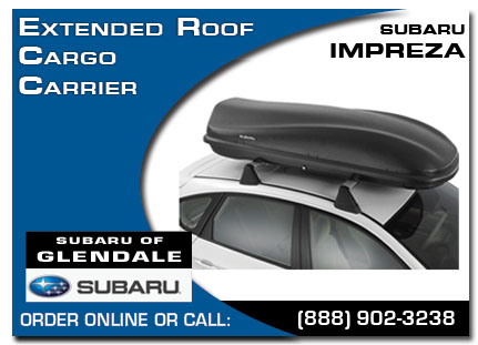 Los Angeles, subaru, roof cargo carrier, extended, impreza, accessories, parts, specials