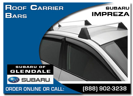 Los Angeles, subaru, roof carrier bars, impreza, accessories, parts, specials